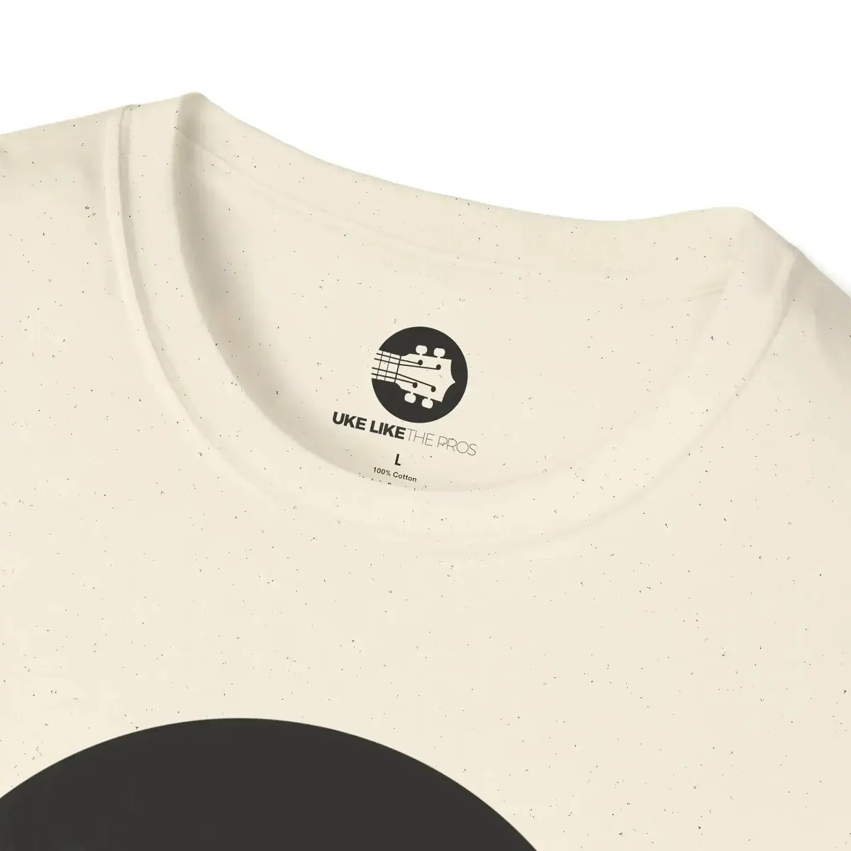 Uke Like The Pros T-Shirt - Black Logo - Image 26