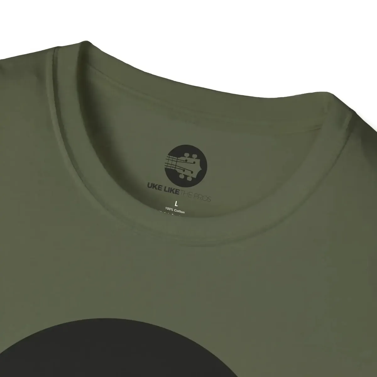 Uke Like The Pros T-Shirt - Black Logo - Image 29