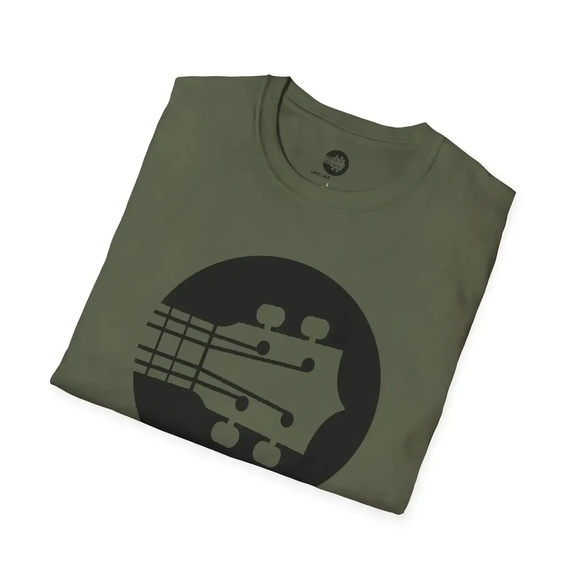 Uke Like The Pros T-Shirt - Black Logo - Image 30