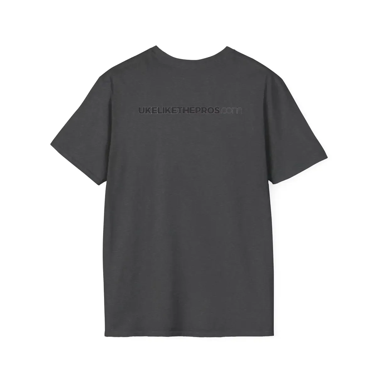Uke Like The Pros T-Shirt - Black Logo - Image 31