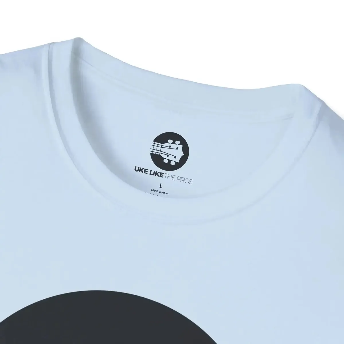 Uke Like The Pros T-Shirt - Black Logo - Image 35