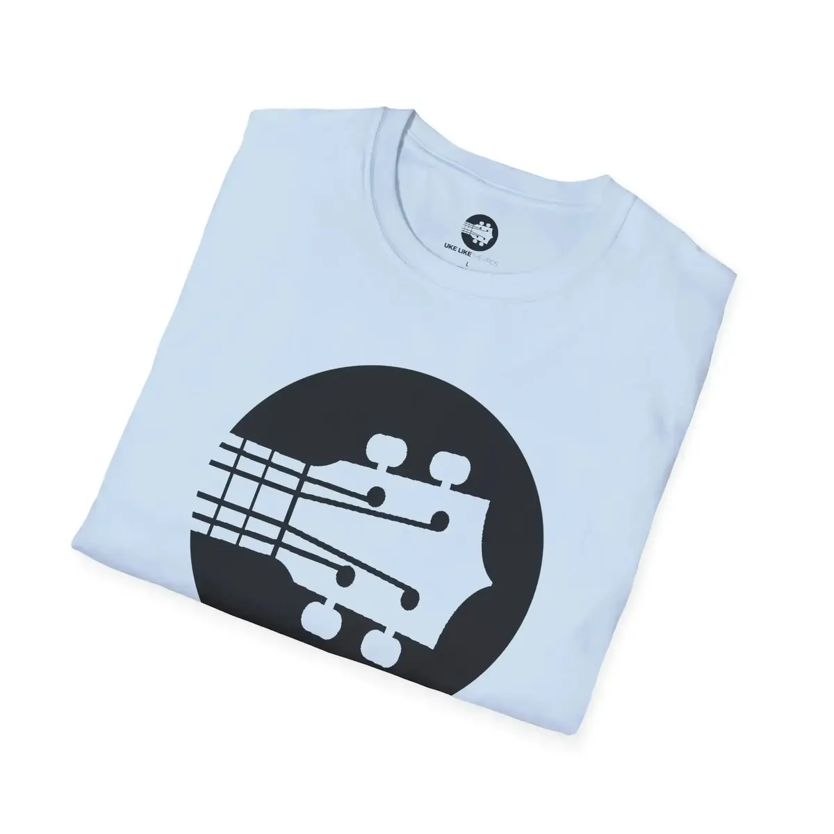 Uke Like The Pros T-Shirt - Black Logo - Image 36