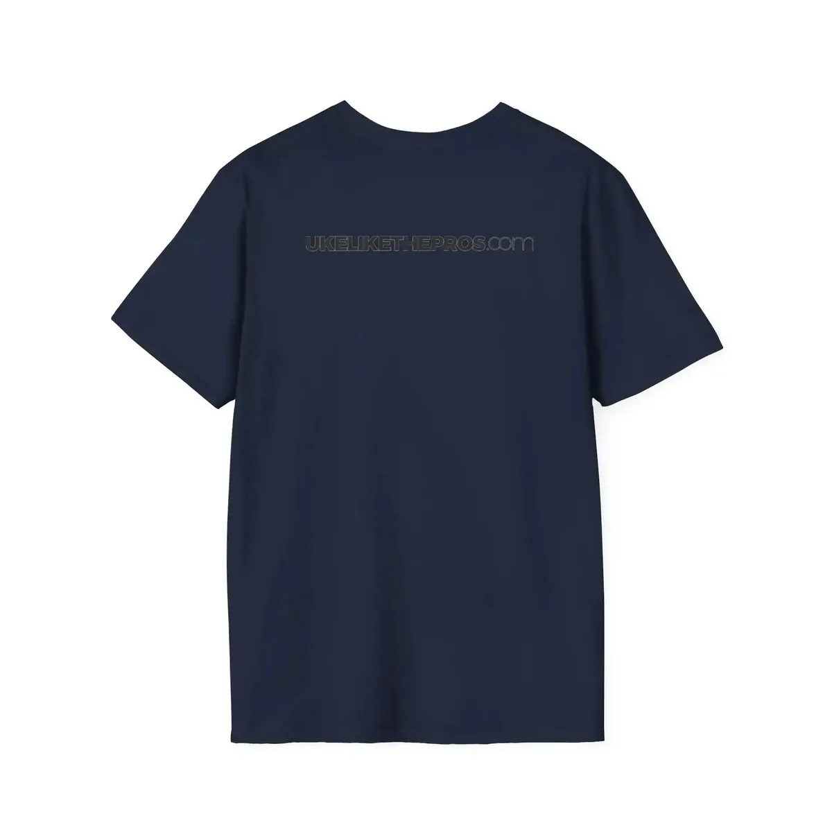 Uke Like The Pros T-Shirt - Black Logo - Image 40