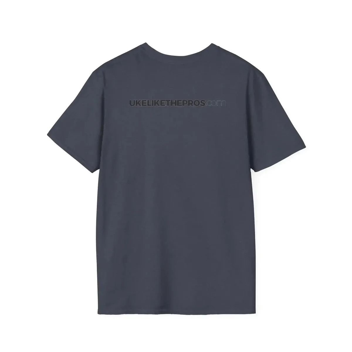 Uke Like The Pros T-Shirt - Black Logo - Image 43