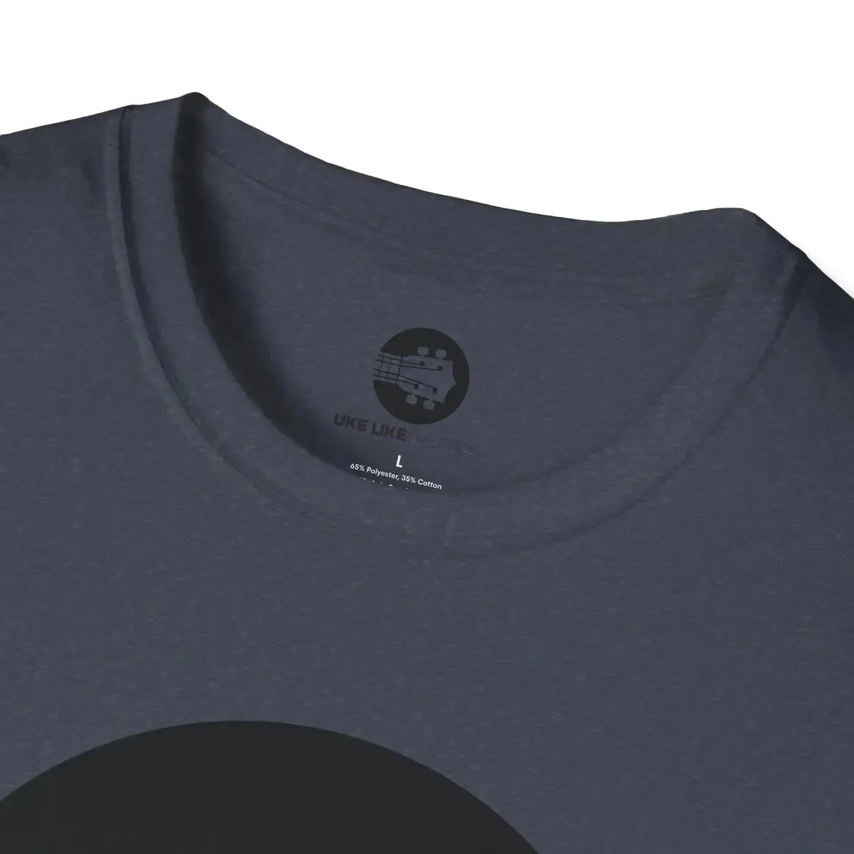 Uke Like The Pros T-Shirt - Black Logo - Image 44