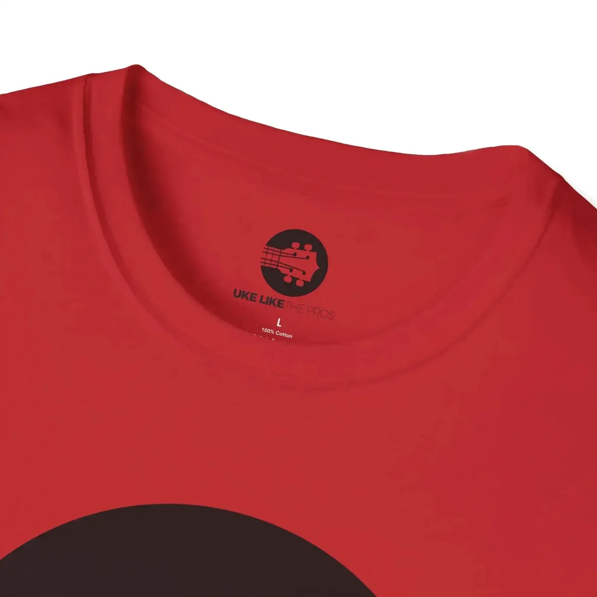 Uke Like The Pros T-Shirt - Black Logo - Image 47