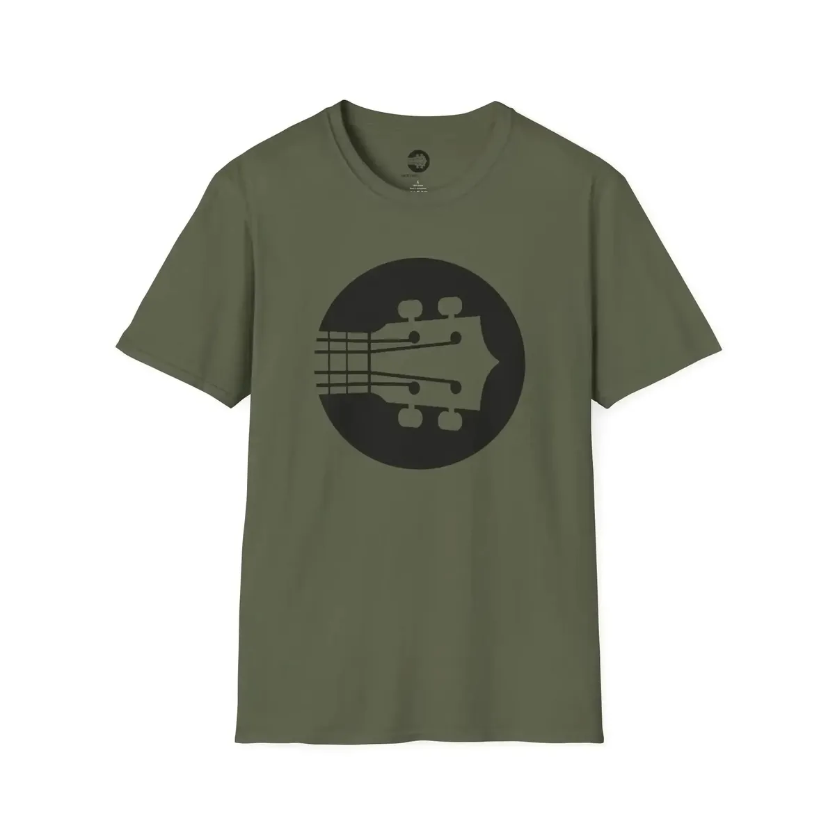 Uke Like The Pros T-Shirt - Black Logo - Image 6