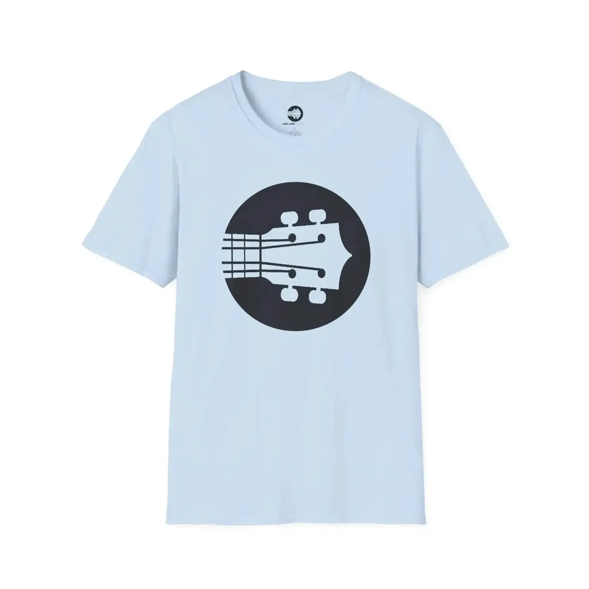 Uke Like The Pros T-Shirt - Black Logo - Image 8