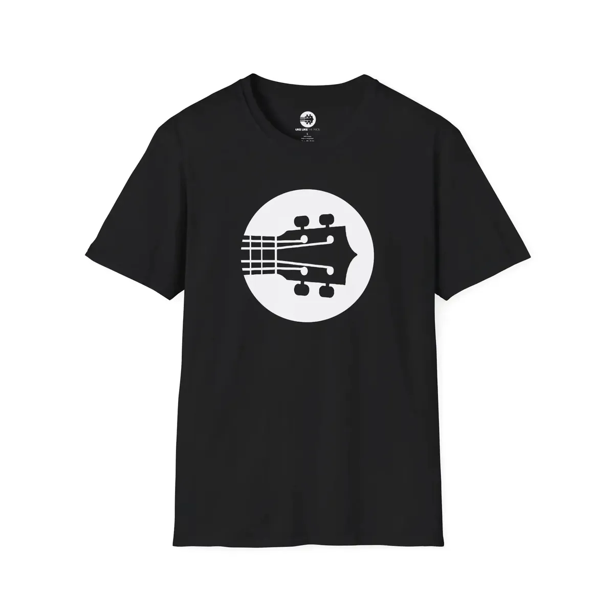 Uke Like The Pros T-Shirt - White Logo