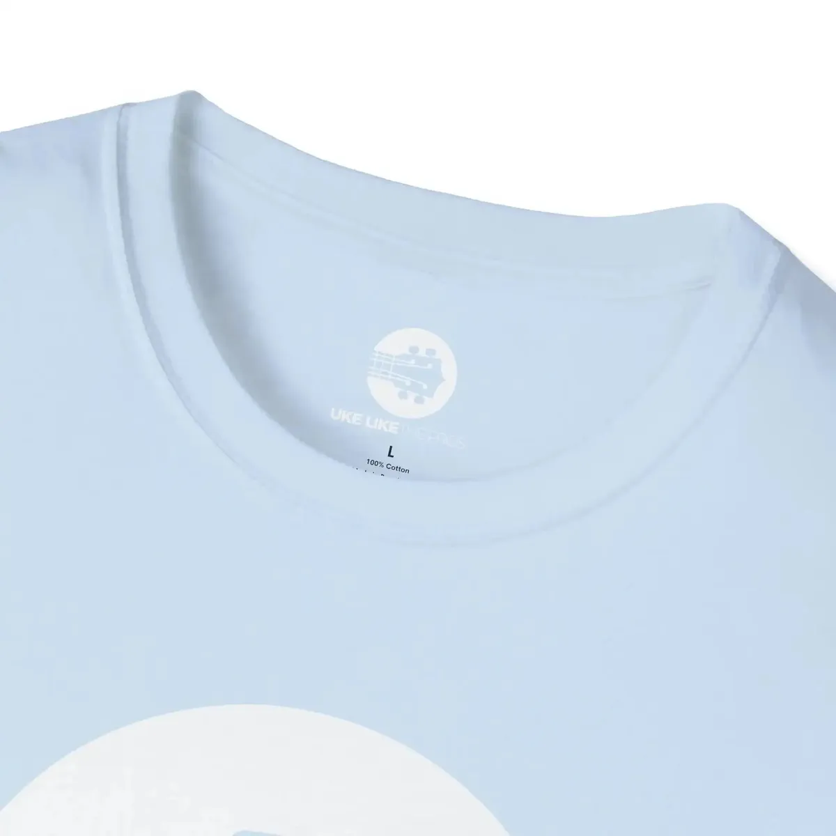Uke Like The Pros T-Shirt - White Logo - Image 32