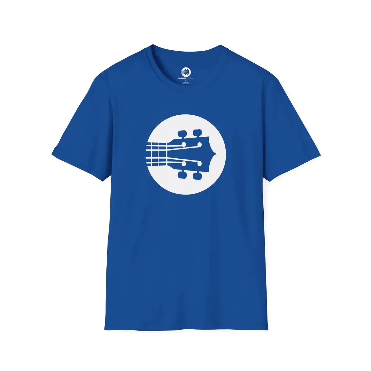 Uke Like The Pros T-Shirt - White Logo - Image 7