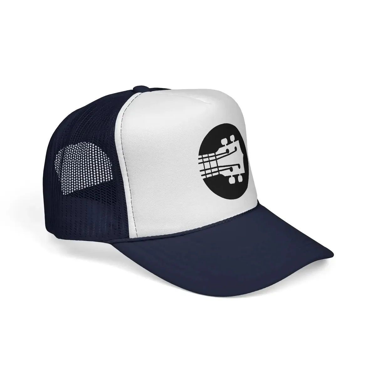 Uke Like The Pros Trucker Hat - Black Logo - Image 23