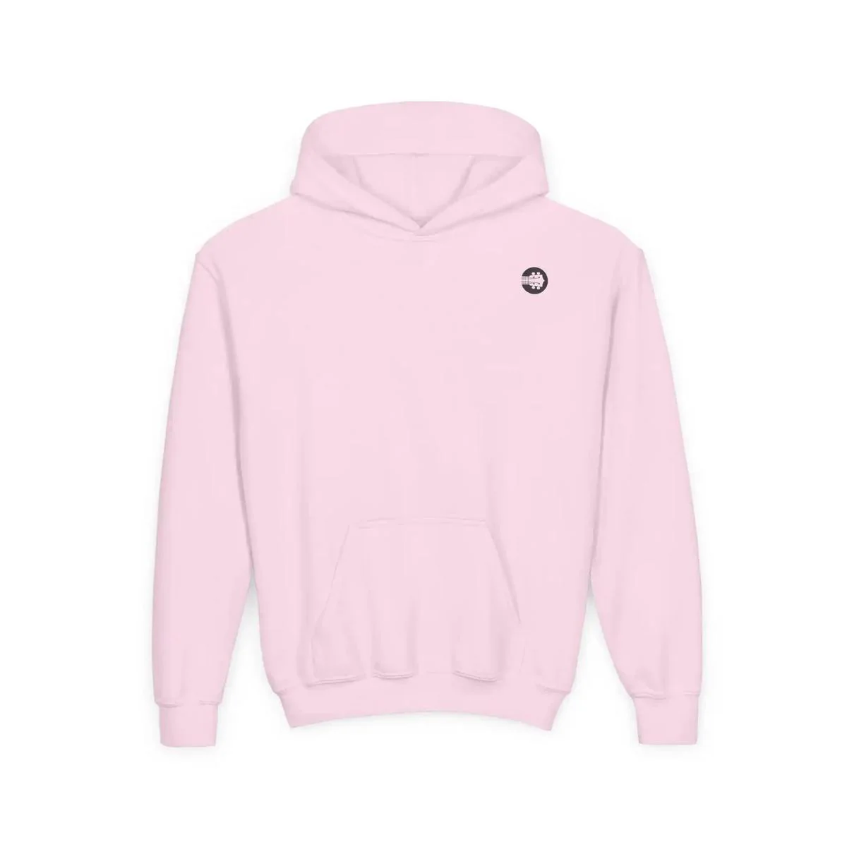 Uke Like The Pros Youth Hoodie — Black Logo - Image 11