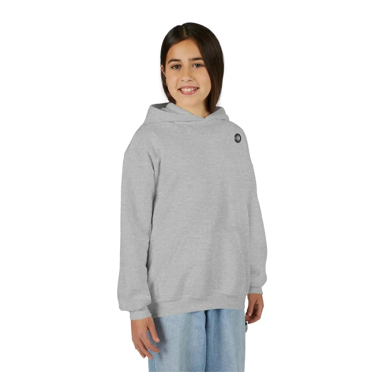 Uke Like The Pros Youth Hoodie — Black Logo - Image 14