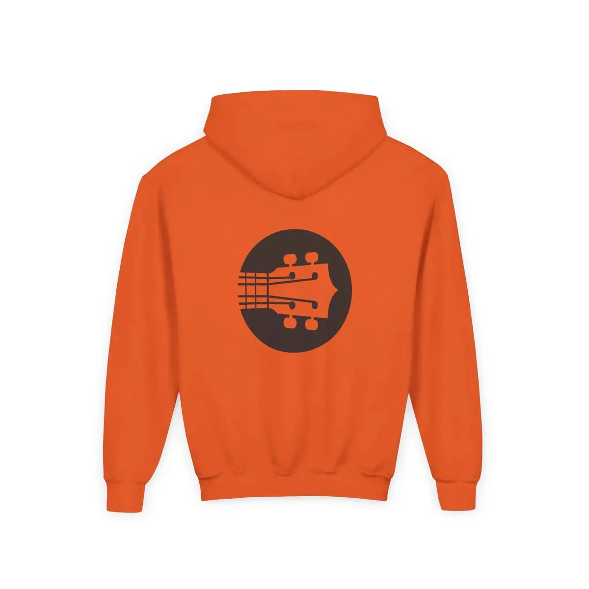 Uke Like The Pros Youth Hoodie — Black Logo - Image 16