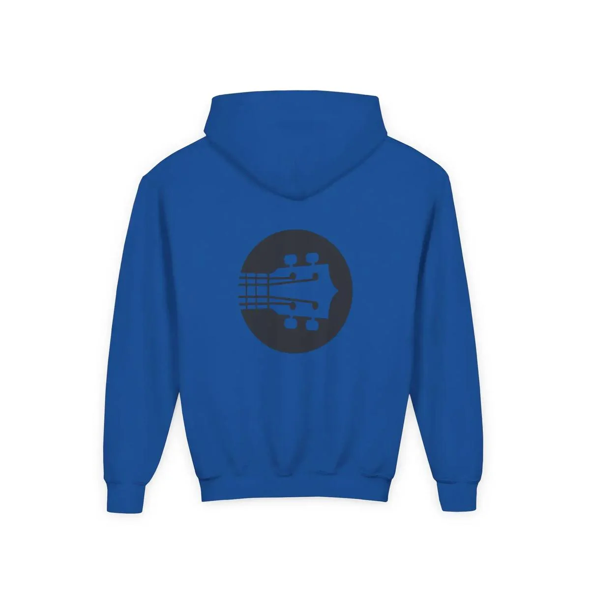 Uke Like The Pros Youth Hoodie — Black Logo - Image 19
