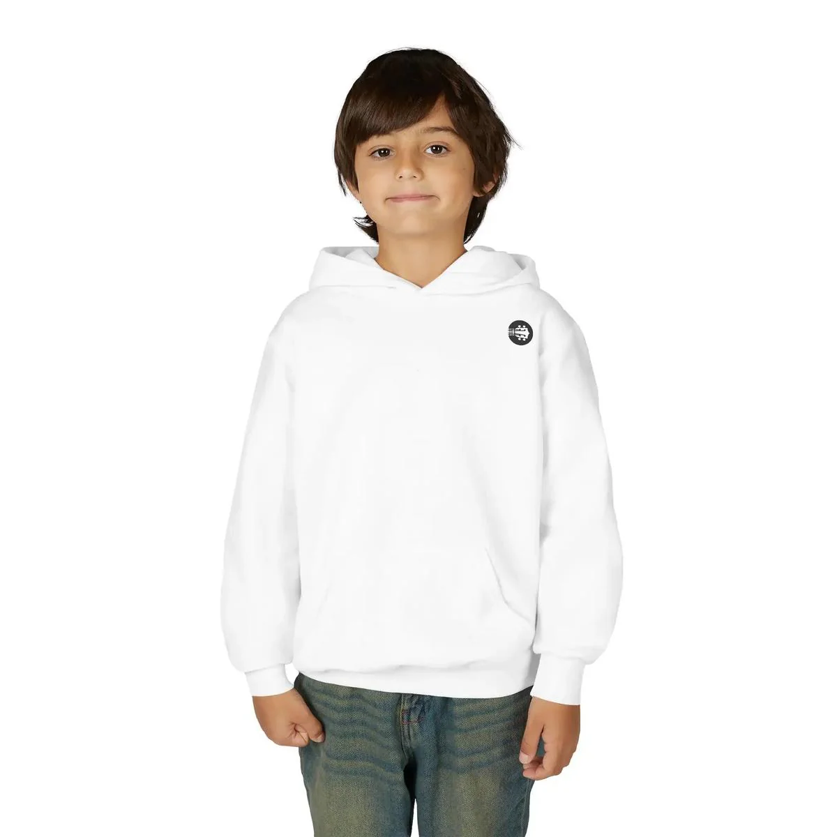 Uke Like The Pros Youth Hoodie — Black Logo - Image 23