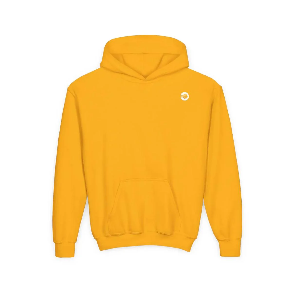 Uke Like The Pros Youth Hoodie - White Logo - Image 2