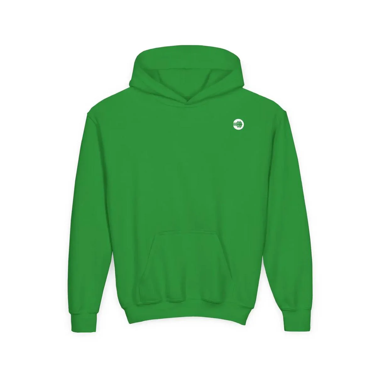 Uke Like The Pros Youth Hoodie - White Logo - Image 6