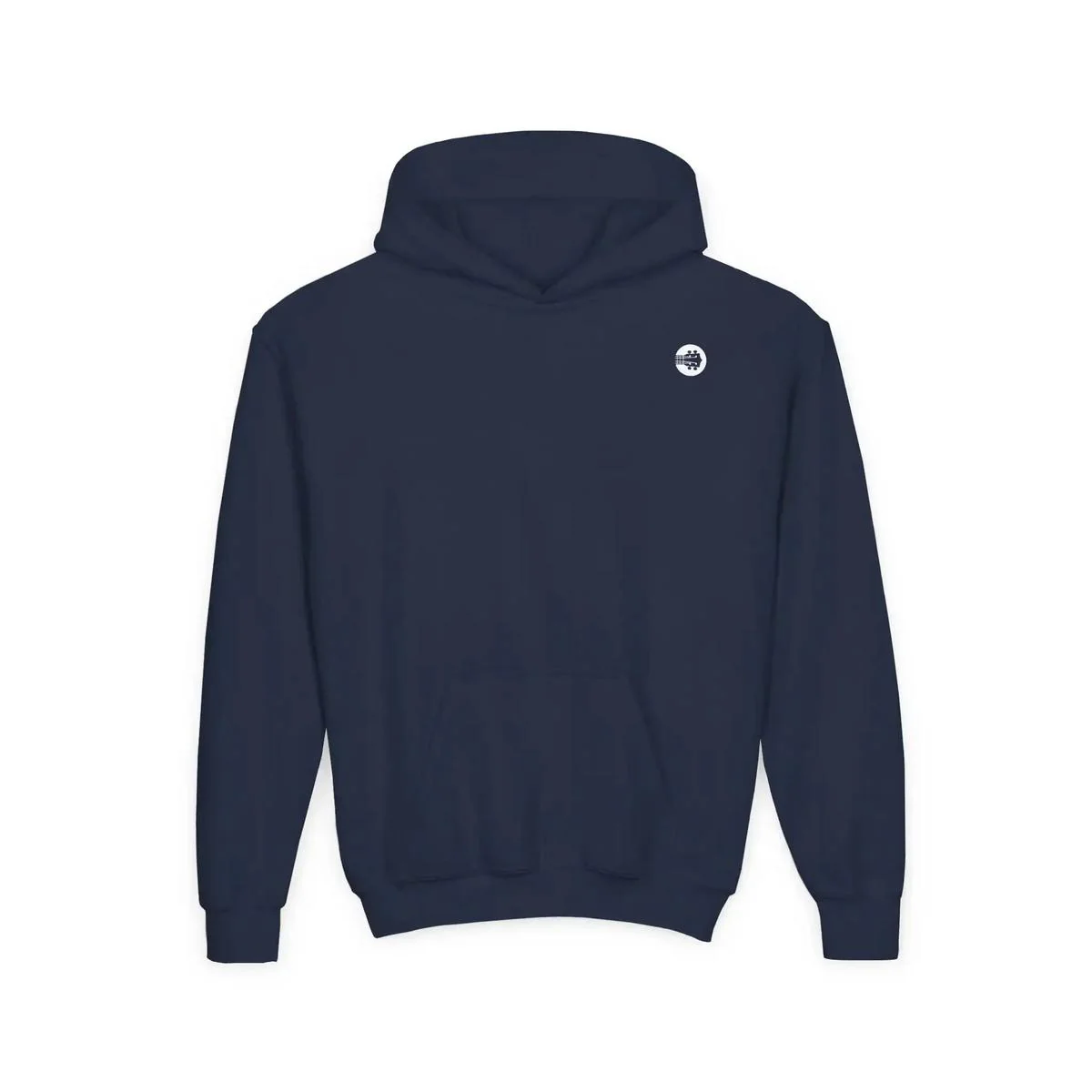 Uke Like The Pros Youth Hoodie - White Logo - Image 9