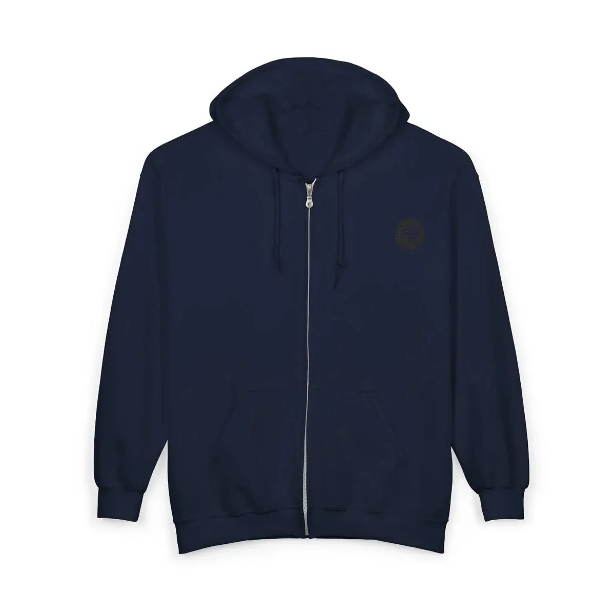 Uke Like The Pros Zip Up Hoodie - Black Logo - Image 15