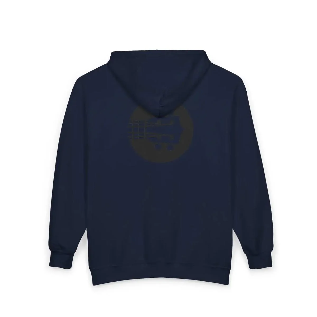 Uke Like The Pros Zip Up Hoodie - Black Logo - Image 16