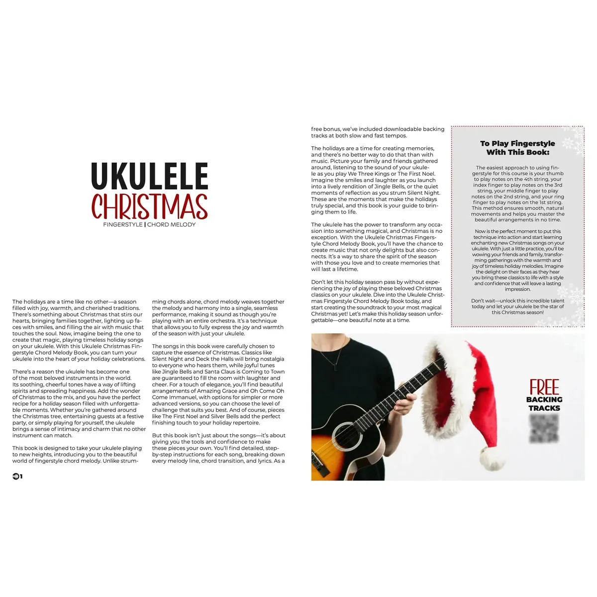Ukulele Christmas Fingerstyle Chord Melody - Image 2