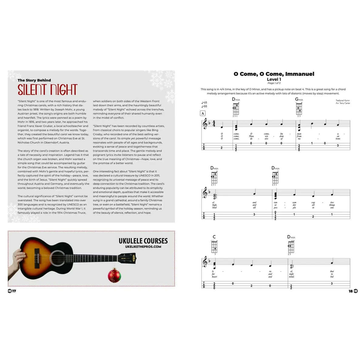 Ukulele Christmas Fingerstyle Chord Melody - Image 3