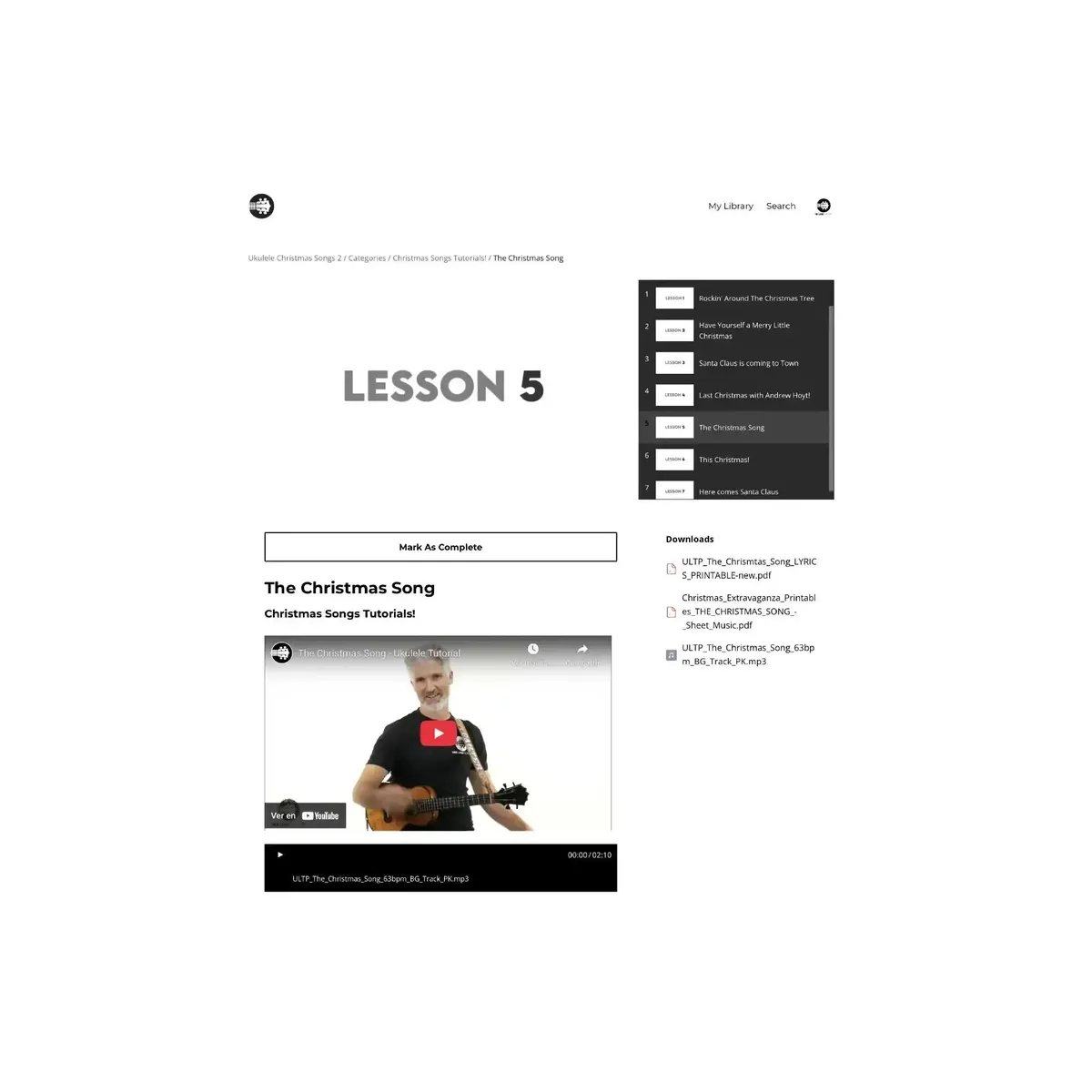 Ukulele Christmas Songs 2 Course - Uke Like The Pros - Image 3