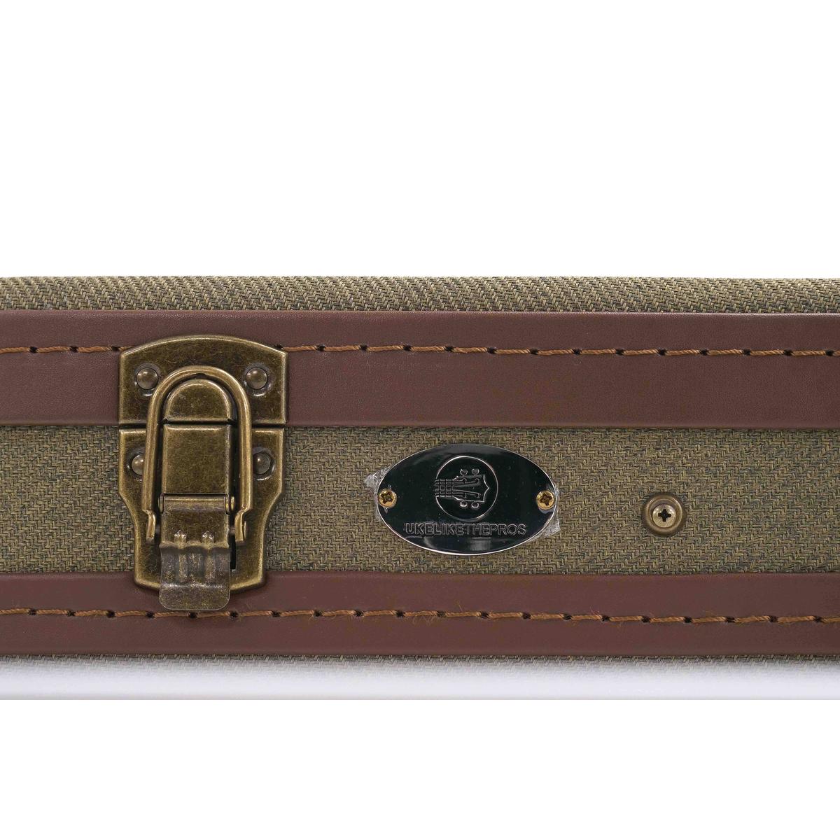 ULTP OTT-AT Tenor Ukulele Olive Tweed Archtop Hardshell Case "Rosalind" - Discounted - Image 15