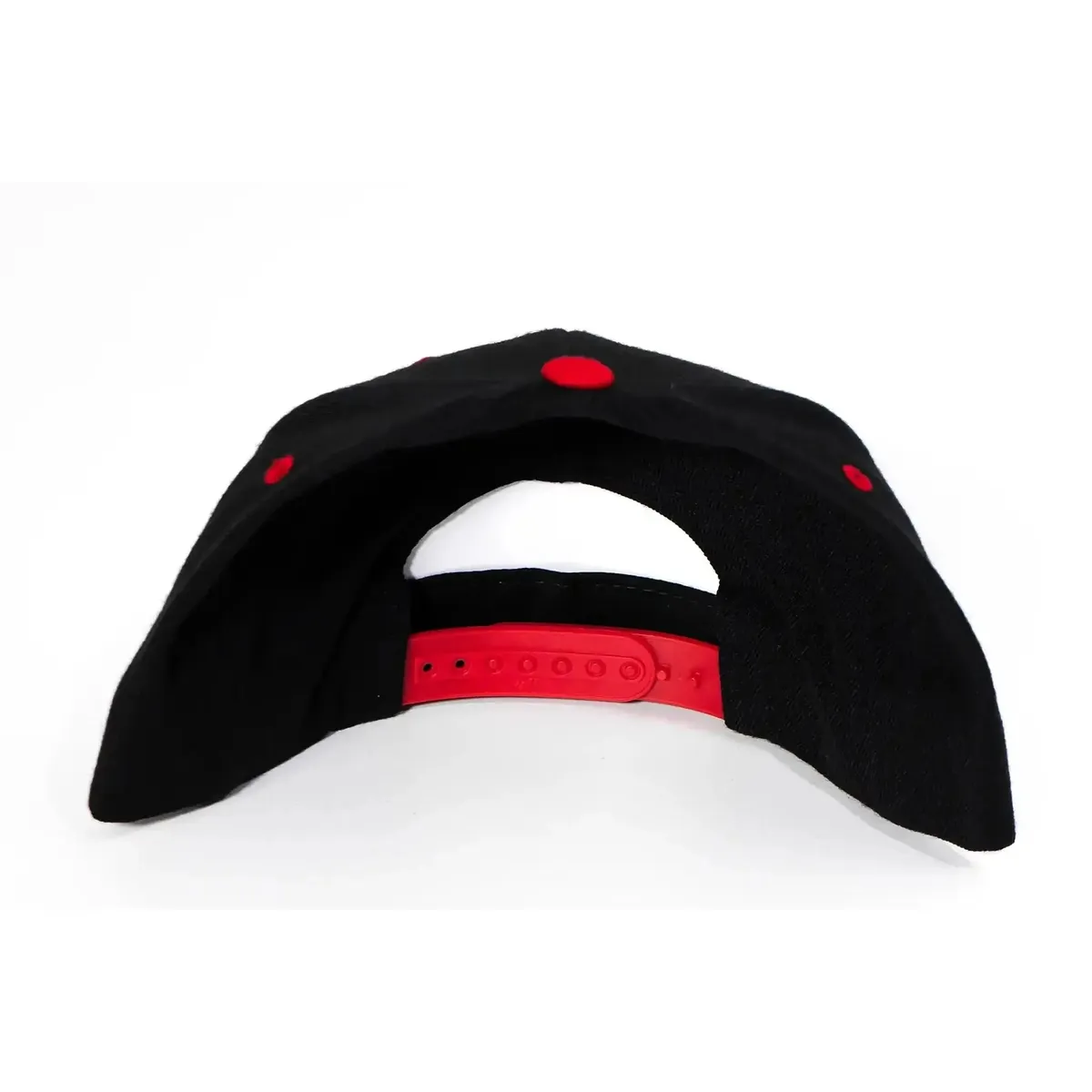 ULTP Snapback Hat Black and Red Hat White Logo - Image 2