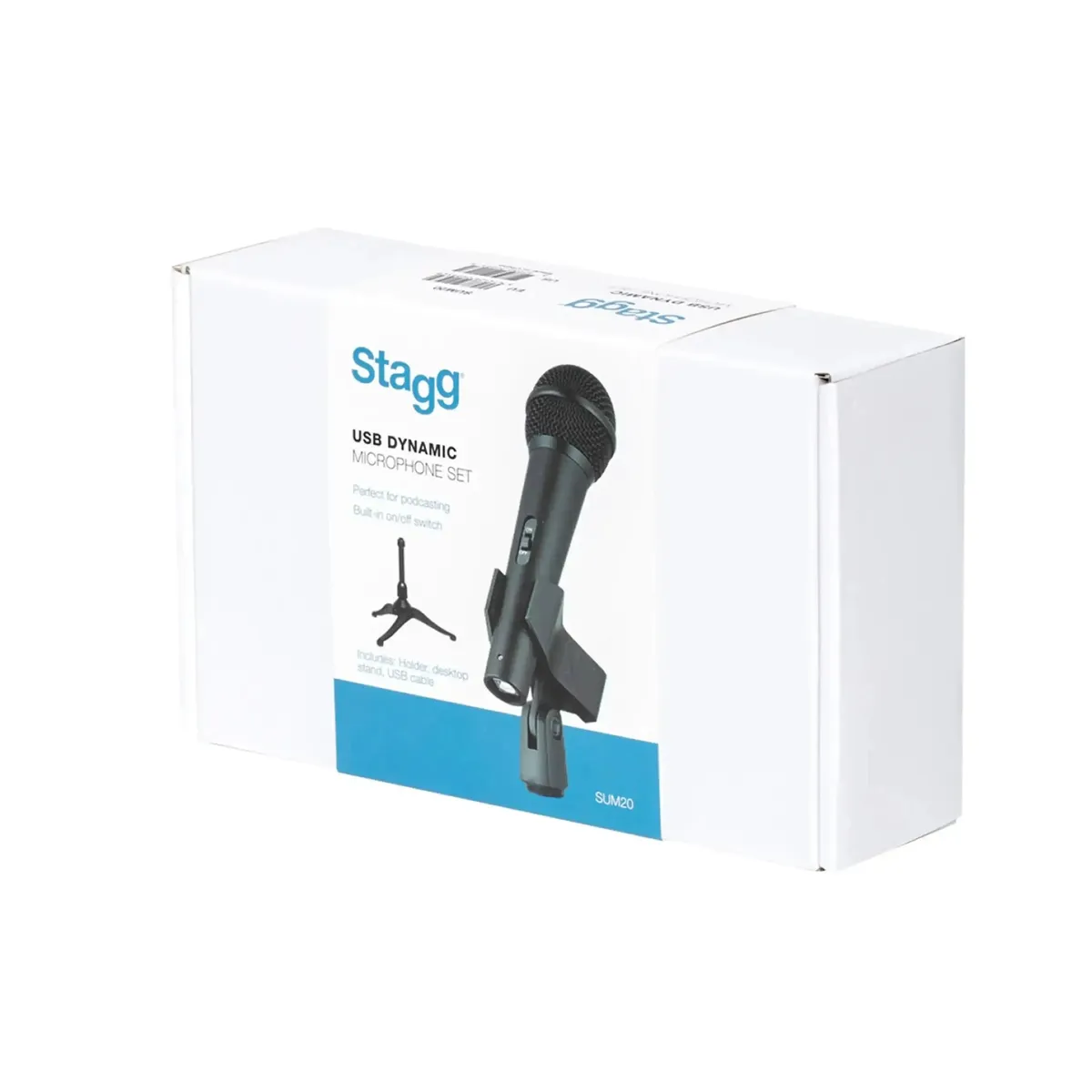 Stagg SUM20 USB Dynamic Microphone Set - Image 3