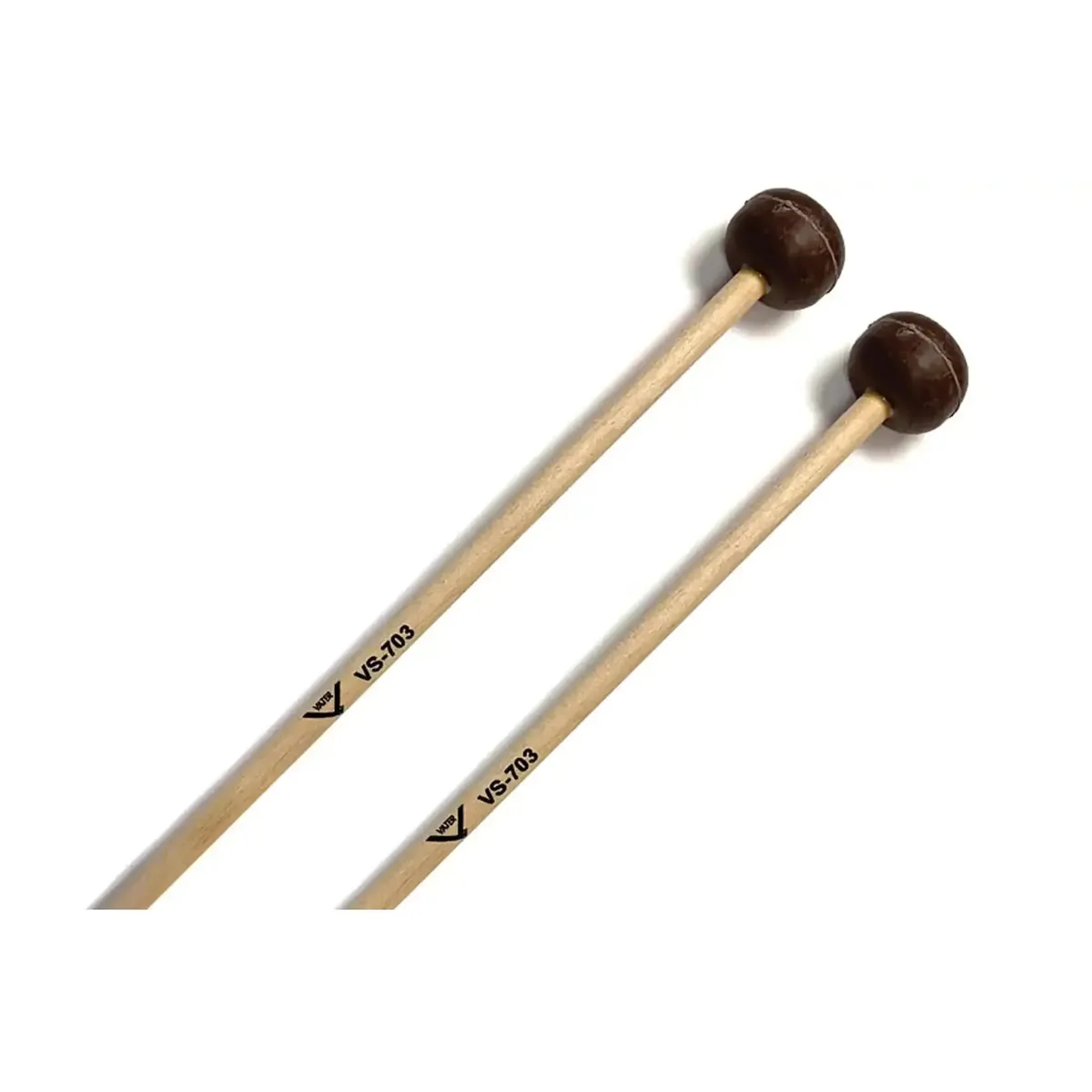 Vater VS-703 Set of Medium Soft Birch Mallets with Rubber Heads