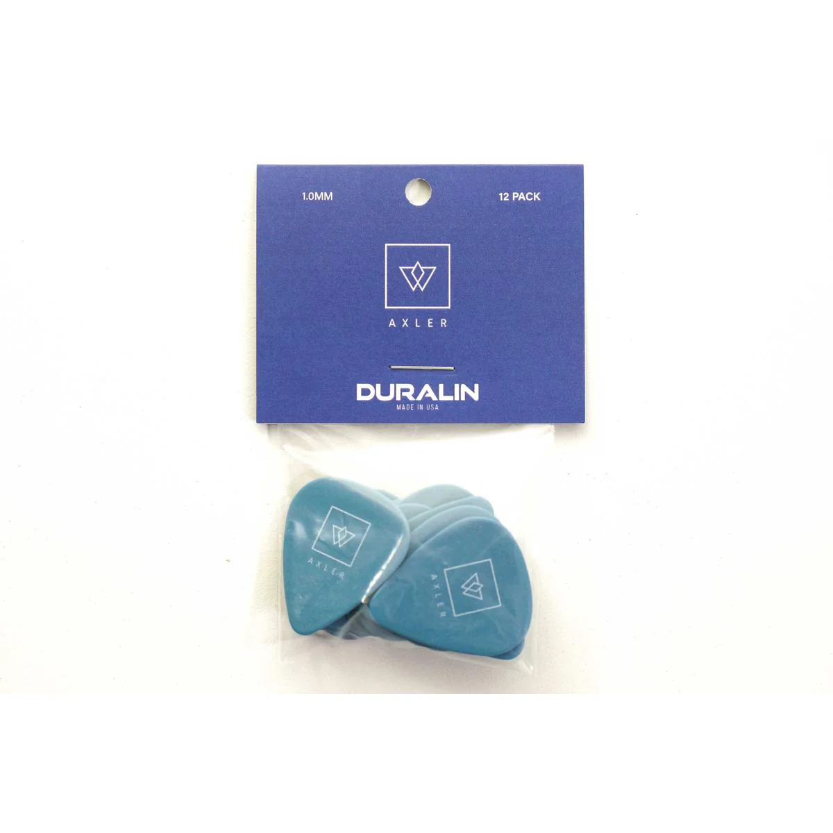 Vosta 1.0mm Celluloid Blue Picks - 12 Pack
