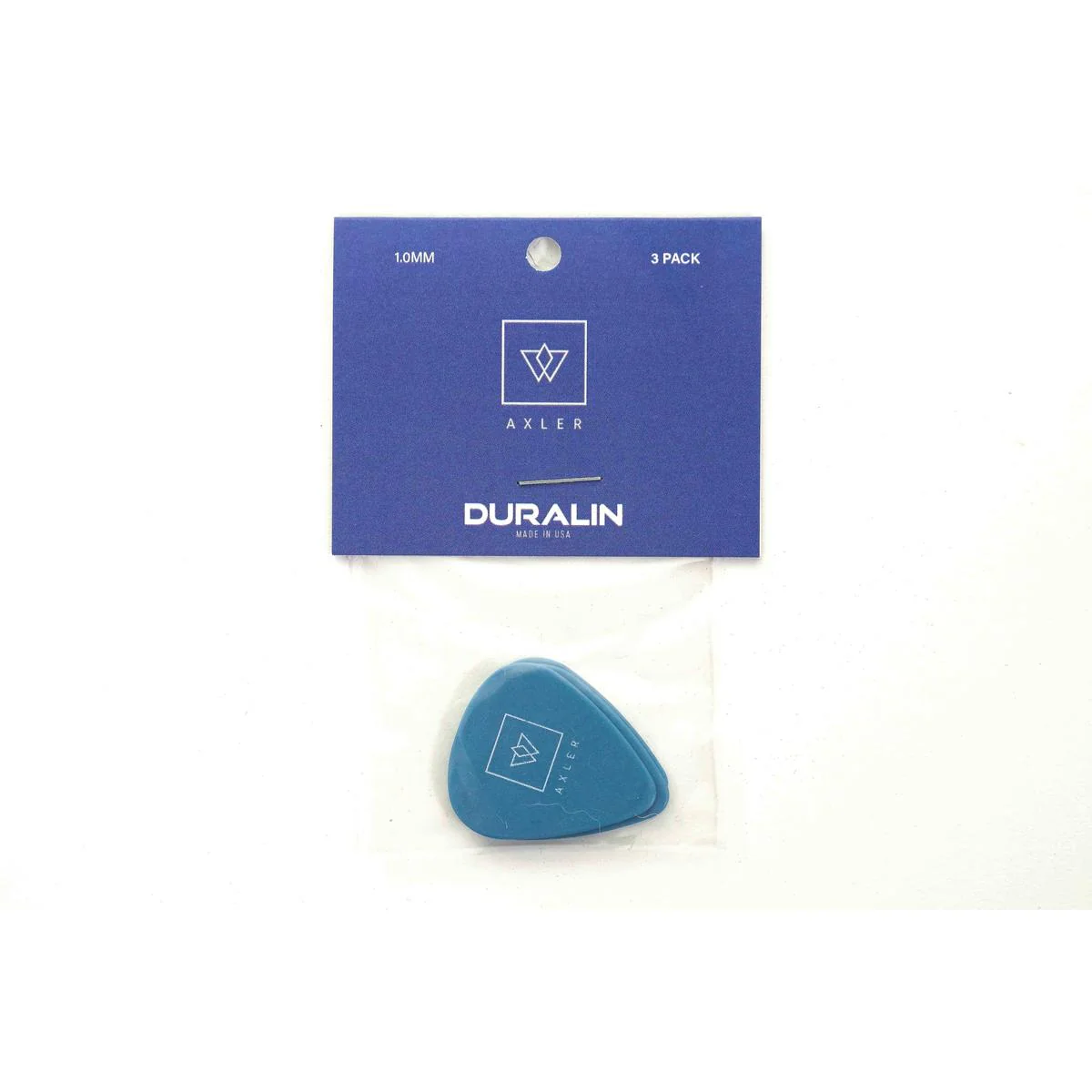 Vosta 1.0mm Celluloid Blue Picks - 3 Pack