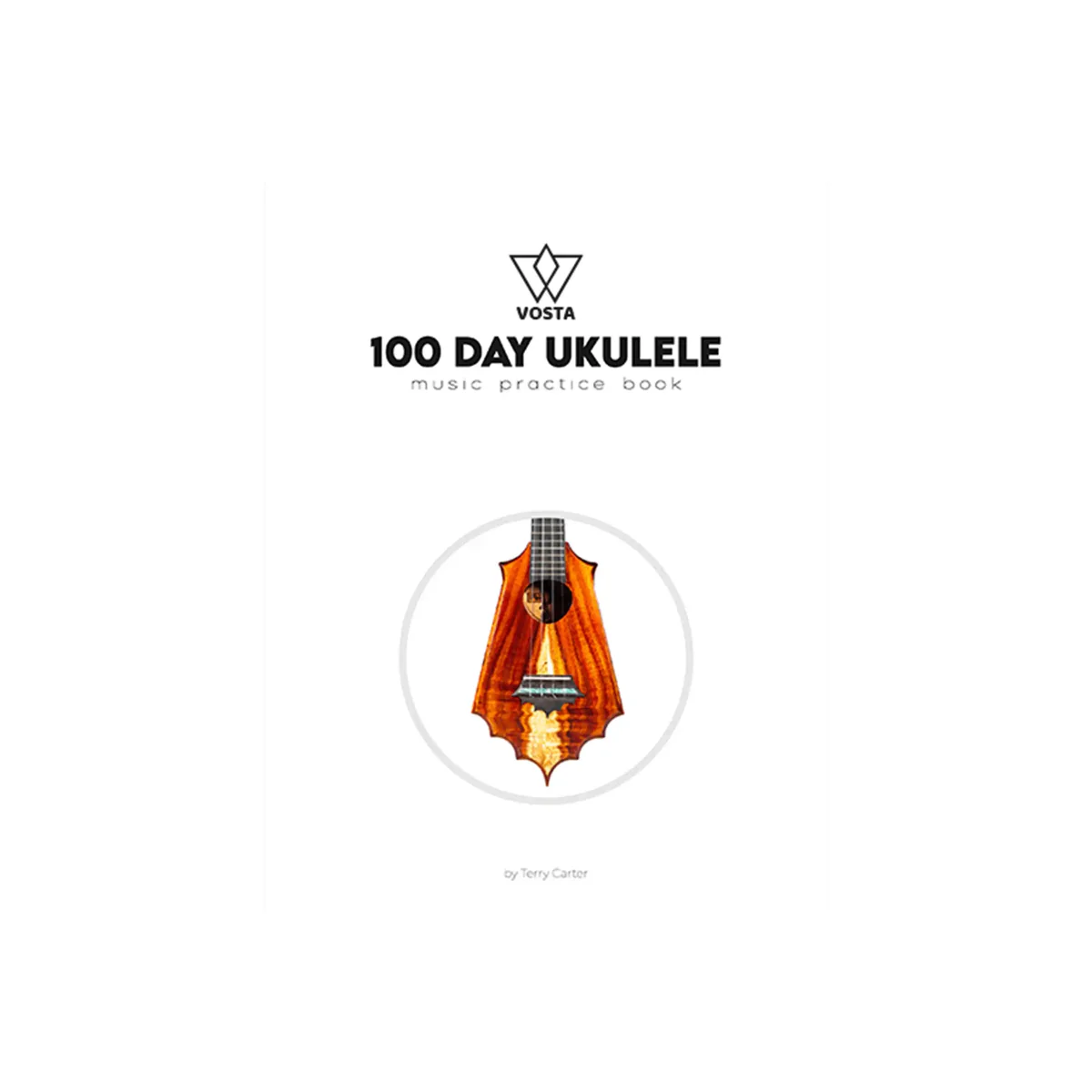 Vosta 100 Day Ukulele Music Practice Book