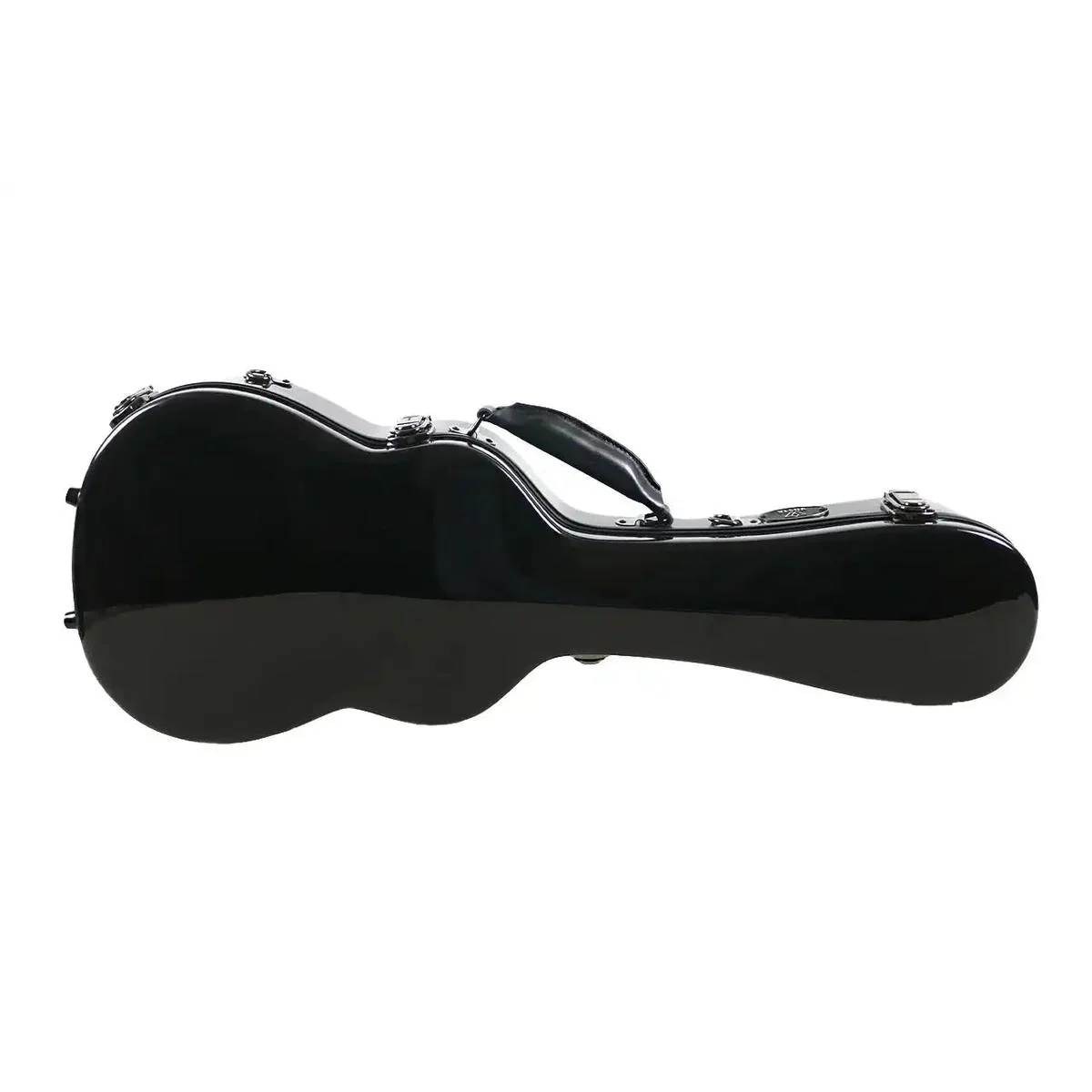 Vosta Black Archtop Fiberglass Tenor Ukulele Hardshell Case