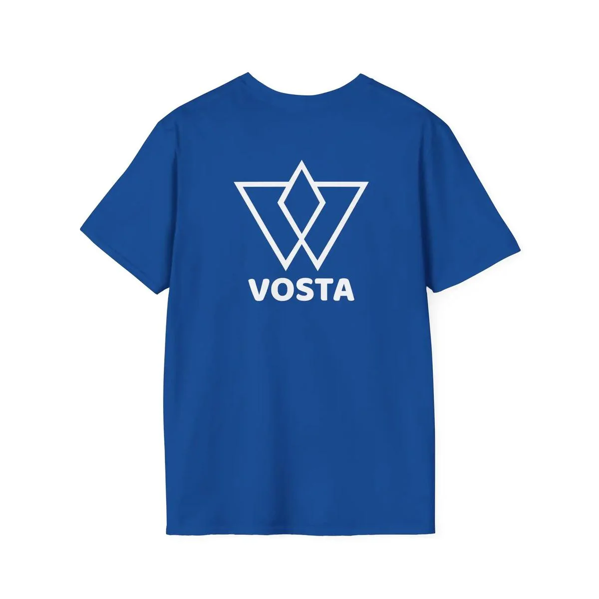 Vosta Black T-Shirt - Minimalist White Logo Tee - Image 31