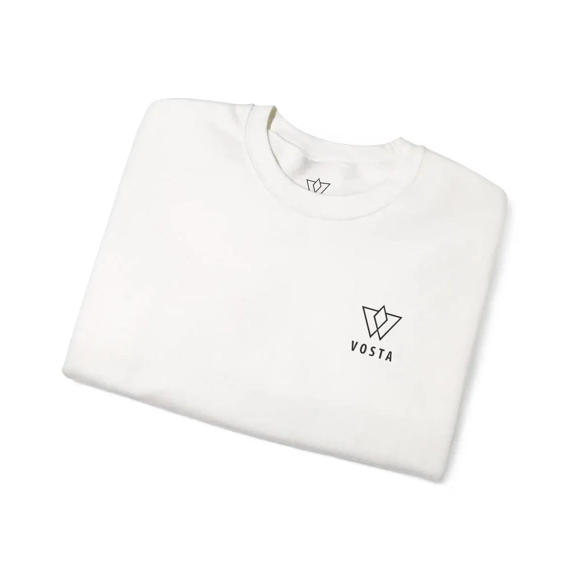 Vosta Crewneck Sweatshirt — Black Logo - Image 11
