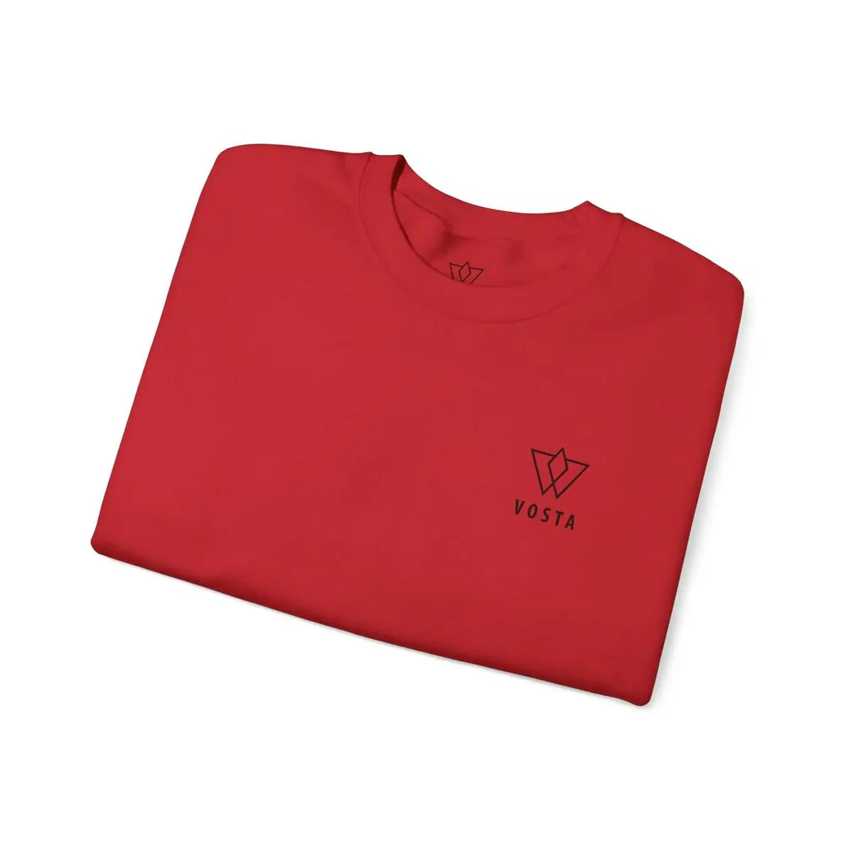 Vosta Crewneck Sweatshirt — Black Logo - Image 15