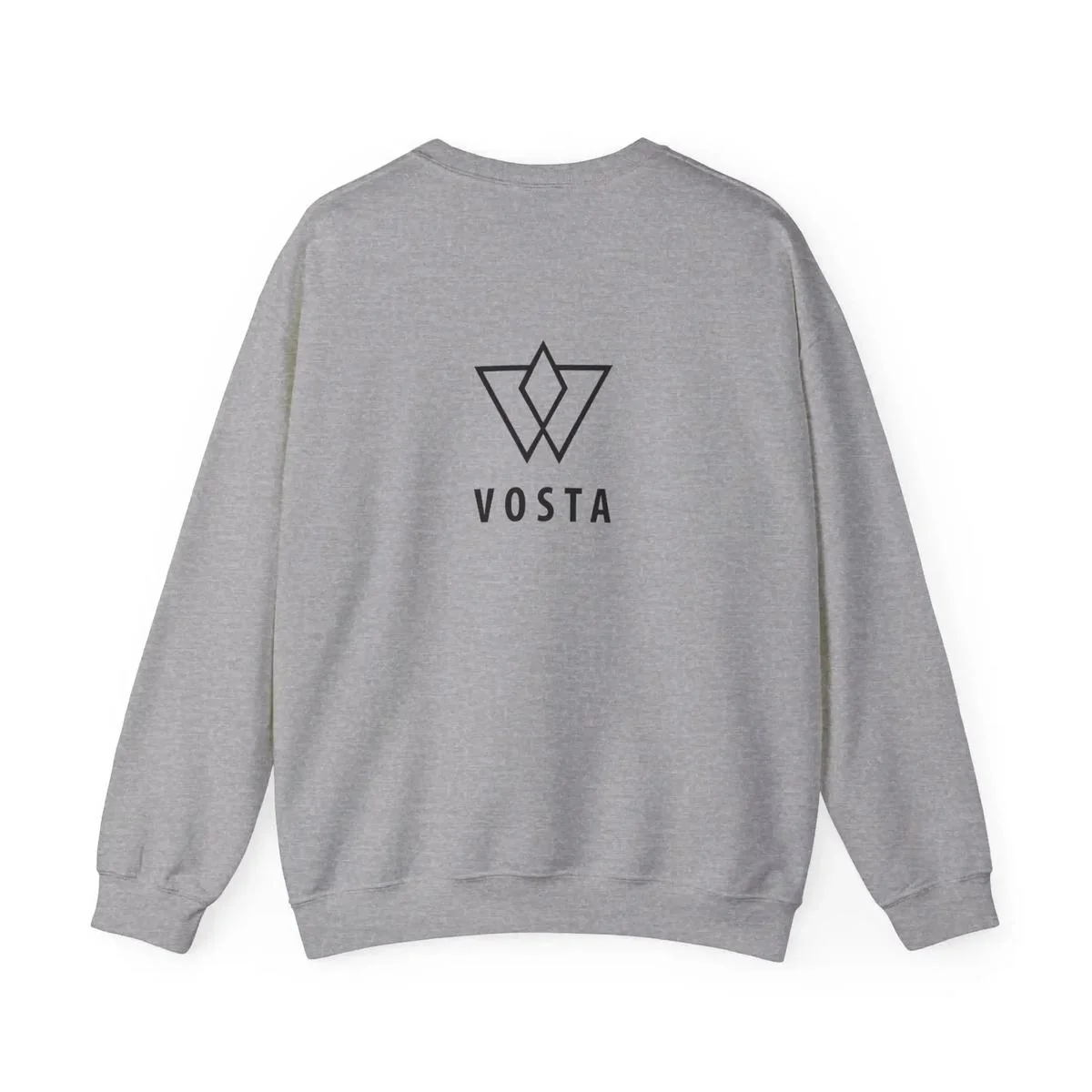 Vosta Crewneck Sweatshirt — Black Logo - Image 6