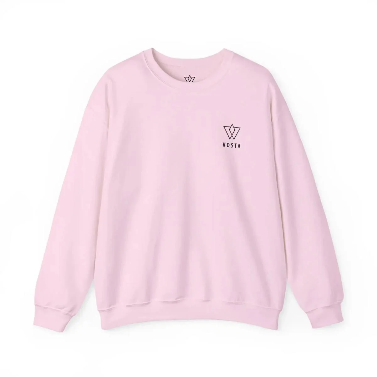 Vosta Crewneck Sweatshirt — Black Logo - Image 7