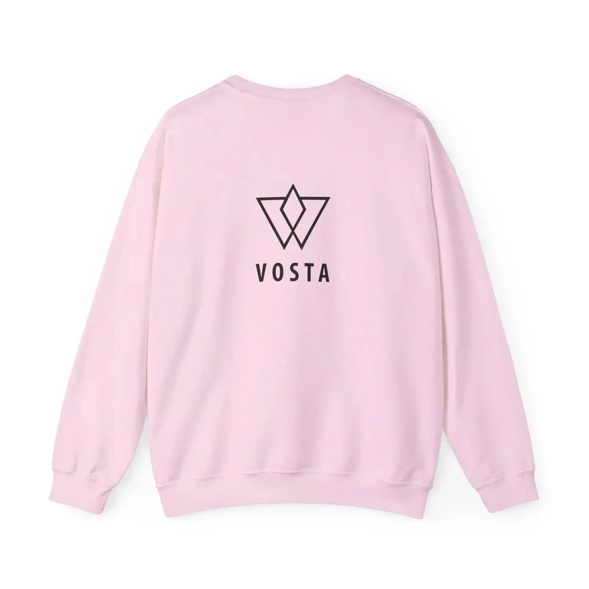 Vosta Crewneck Sweatshirt — Black Logo - Image 8