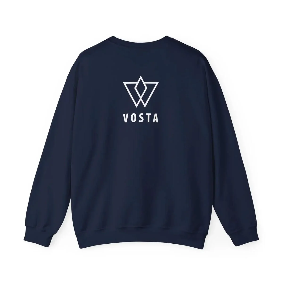 Vosta Crewneck Sweatshirt - White Logo - Image 10