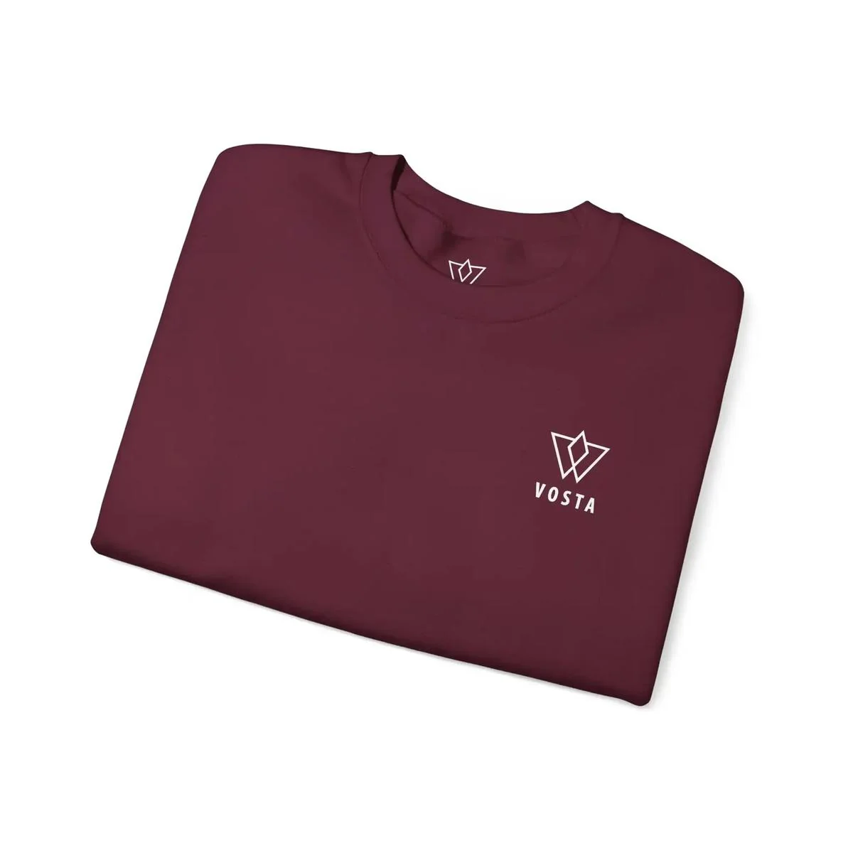 Vosta Crewneck Sweatshirt - White Logo - Image 14