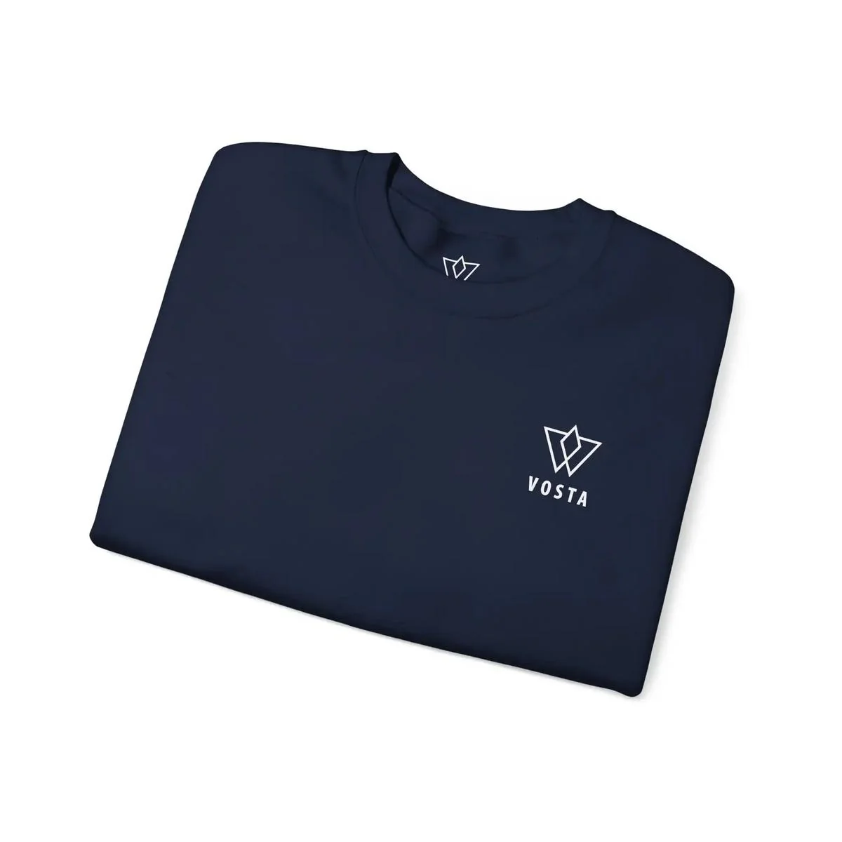 Vosta Crewneck Sweatshirt - White Logo - Image 17
