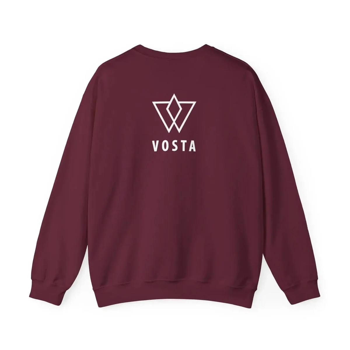 Vosta Crewneck Sweatshirt - White Logo - Image 4