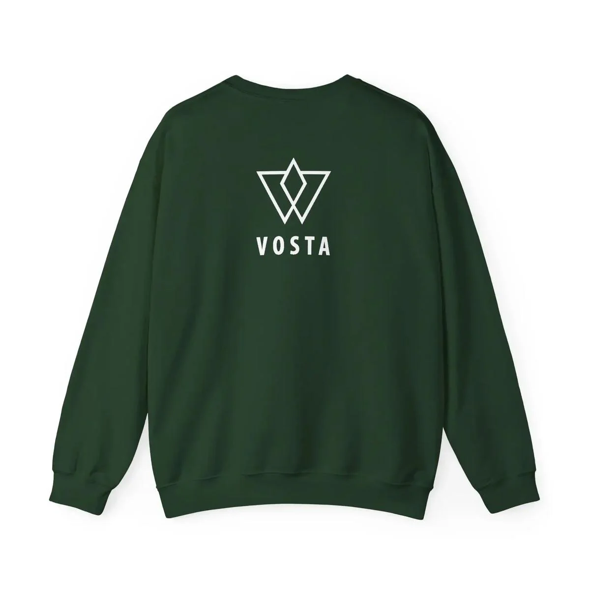 Vosta Crewneck Sweatshirt - White Logo - Image 6