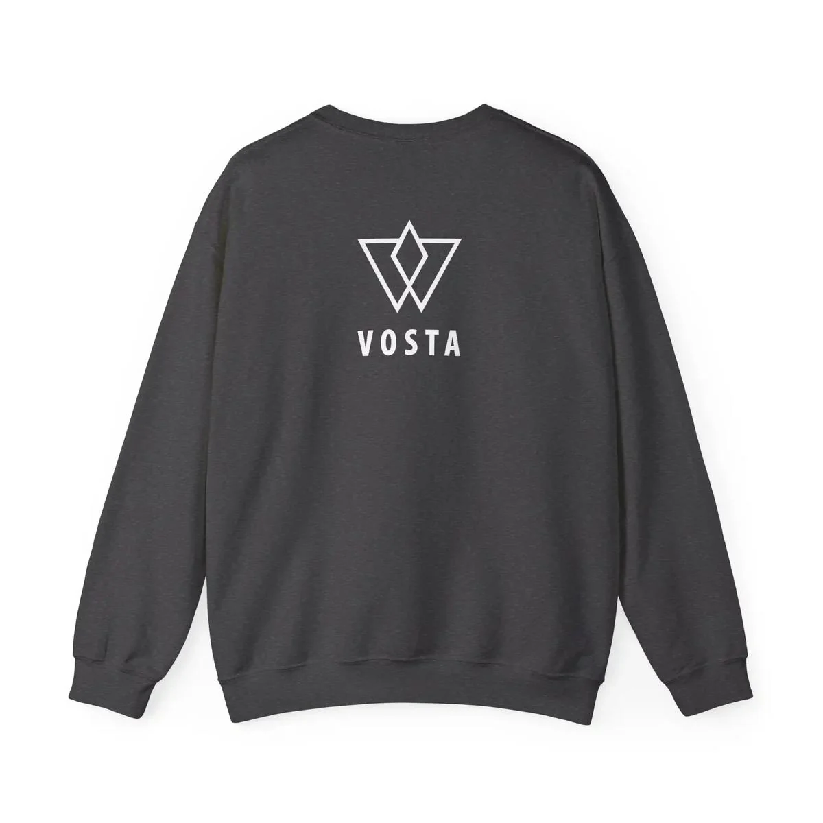 Vosta Crewneck Sweatshirt - White Logo - Image 8