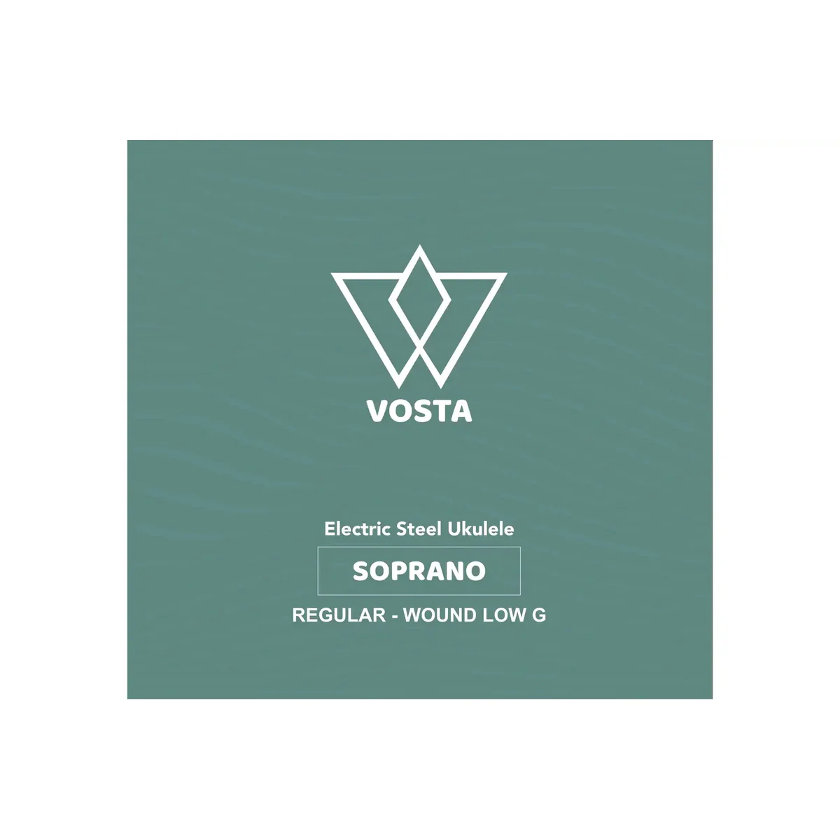 Vosta Electric Soprano Ukulele Steel Strings - LOW G